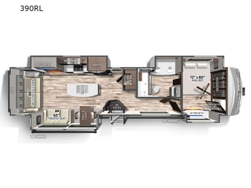 2021 Forest River RIVER RANCH 390RL in ashland VA