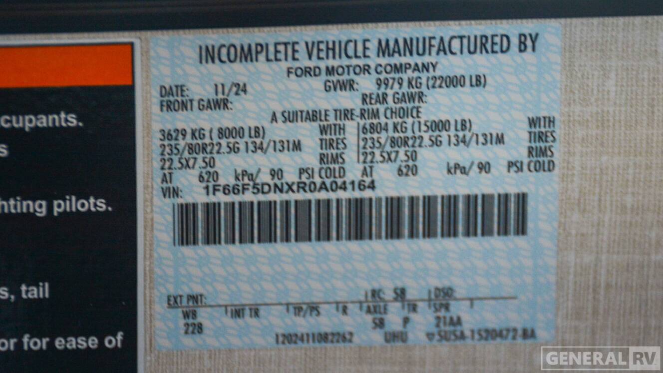 A photo of this 2026 Winnebago ADVENTURER 35F