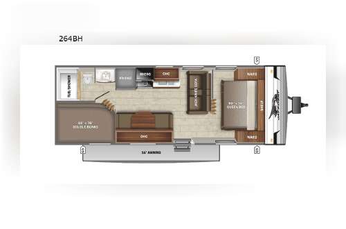2022 Jayco Jay Flight SLX 8 264BH in shakopee MN