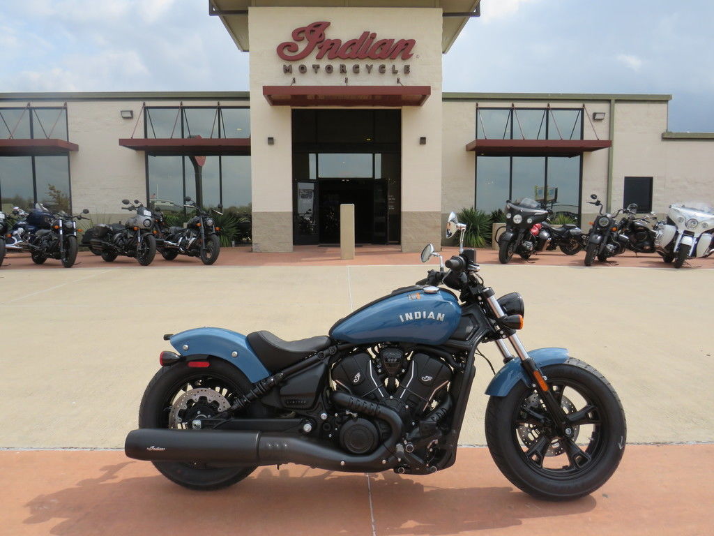 2026 Indian Motorcycle® Scout® Sixty Bobber Limited Storm Blue LIMITED in Fort Worth, TX