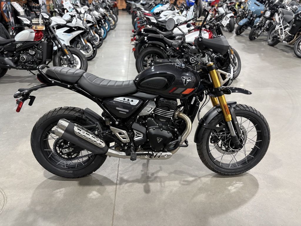 2026 Triumph Scrambler 400 XC Storm Grey 400 XC in Fayetteville, NC