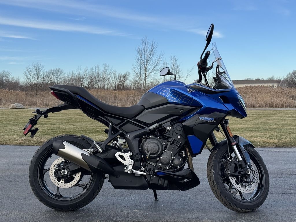 2026 Triumph Tiger Sport 800 Caspian Blue/Sapphire Black SPORT in Monee, IL