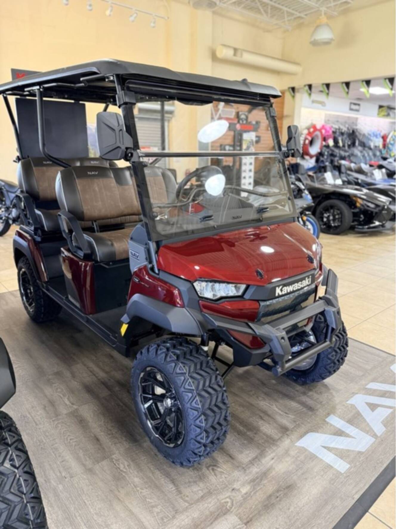 A photo of this 2025 Kawasaki NAV 4E LE