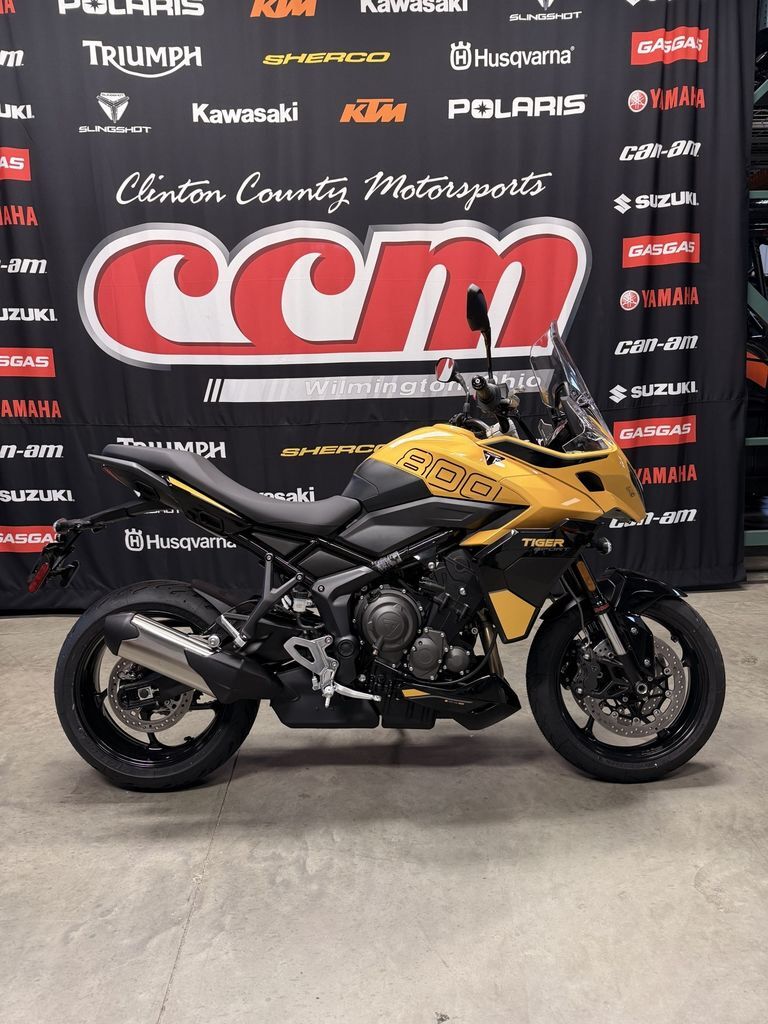 2026 Triumph Tiger Sport 800 Cosmic Yellow/Sapphire Black XRX LRH in Wilmington, OH