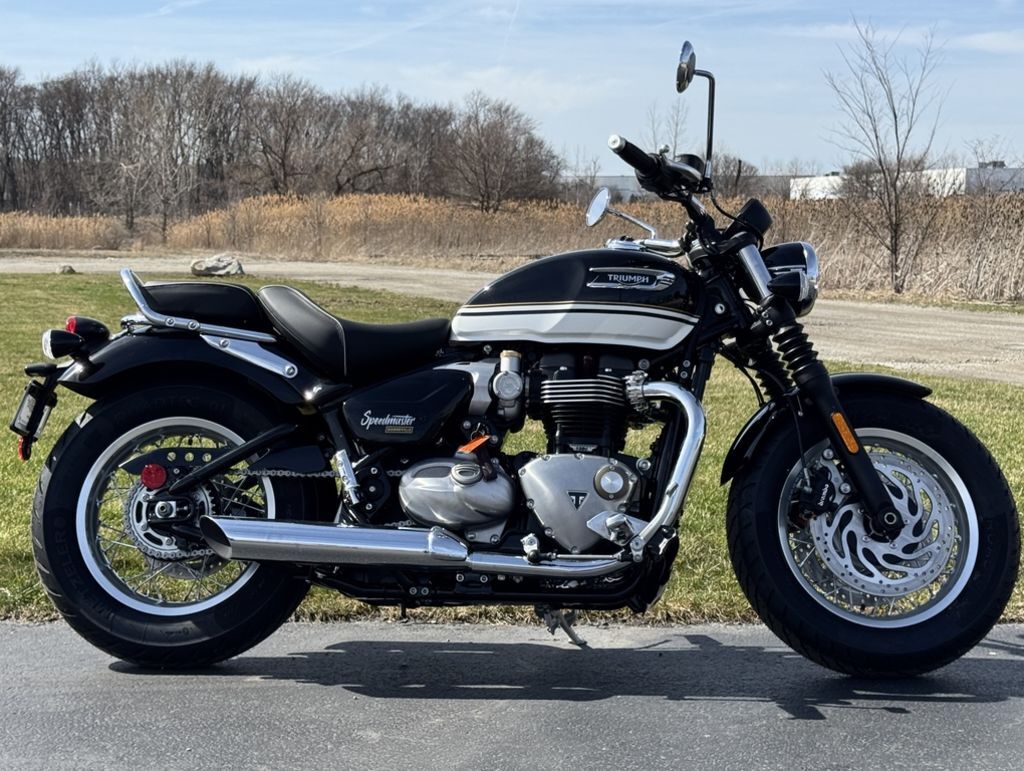 2026 Triumph Bonneville Speedmaster Sapphire Black BASE in Monee, IL