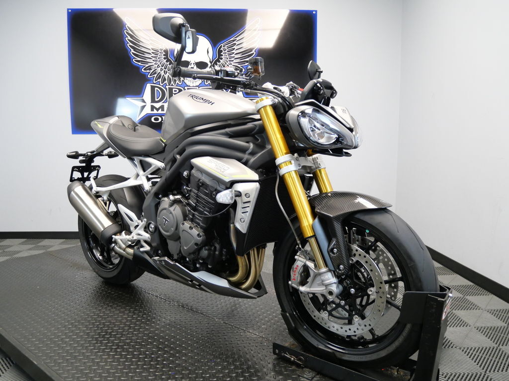 2024 Triumph Speed Triple 1200 RS Matte Silver Ice 1200 RS in Austin, TX