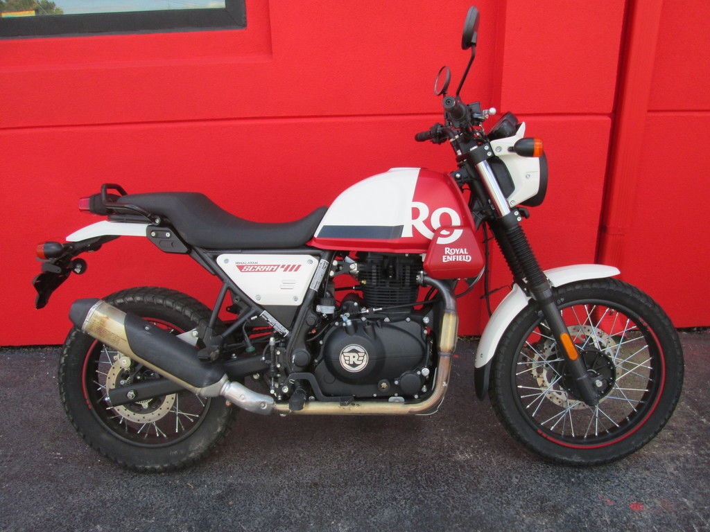 2023 Royal Enfield Scram 411 White Flame 411 in Lewis Center, OH