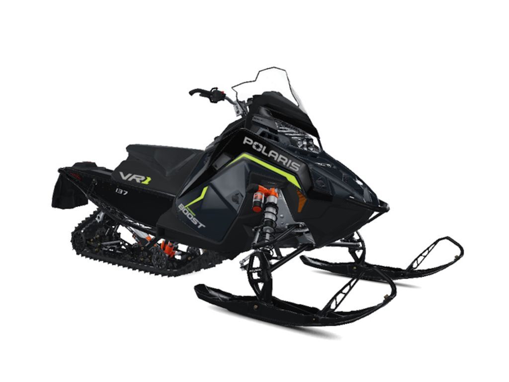 2027 Polaris® Patriot Boost INDY VR1 137 Dynamix Blue Dusk / Gloss Bl in kalamazoo MI