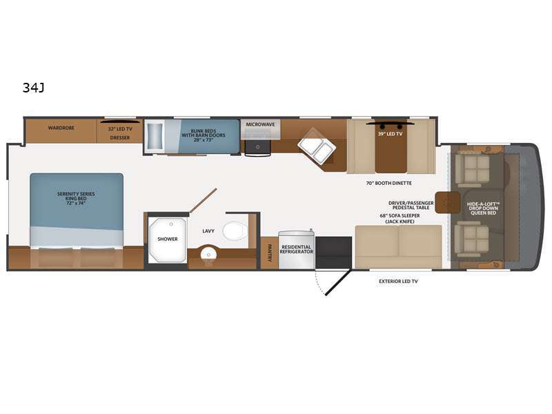 2021 Fleetwood Rv Flair 34J in irwin PA