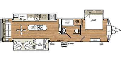 2018 Forest River Rv SIERRA 393RL in ceres CA