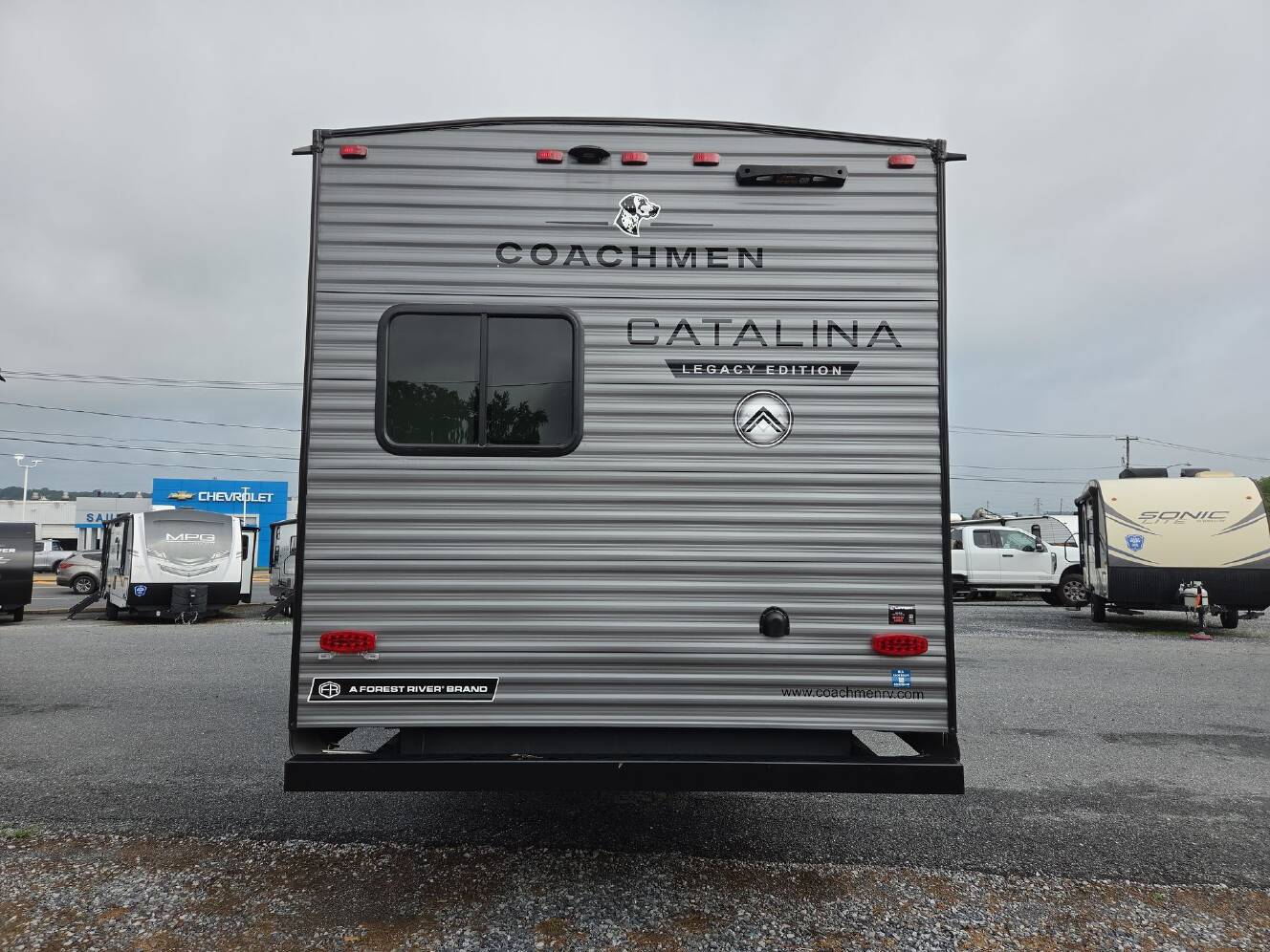 A photo of this 2026 Coachmen Catalina Legacy Edition 343BHTS
