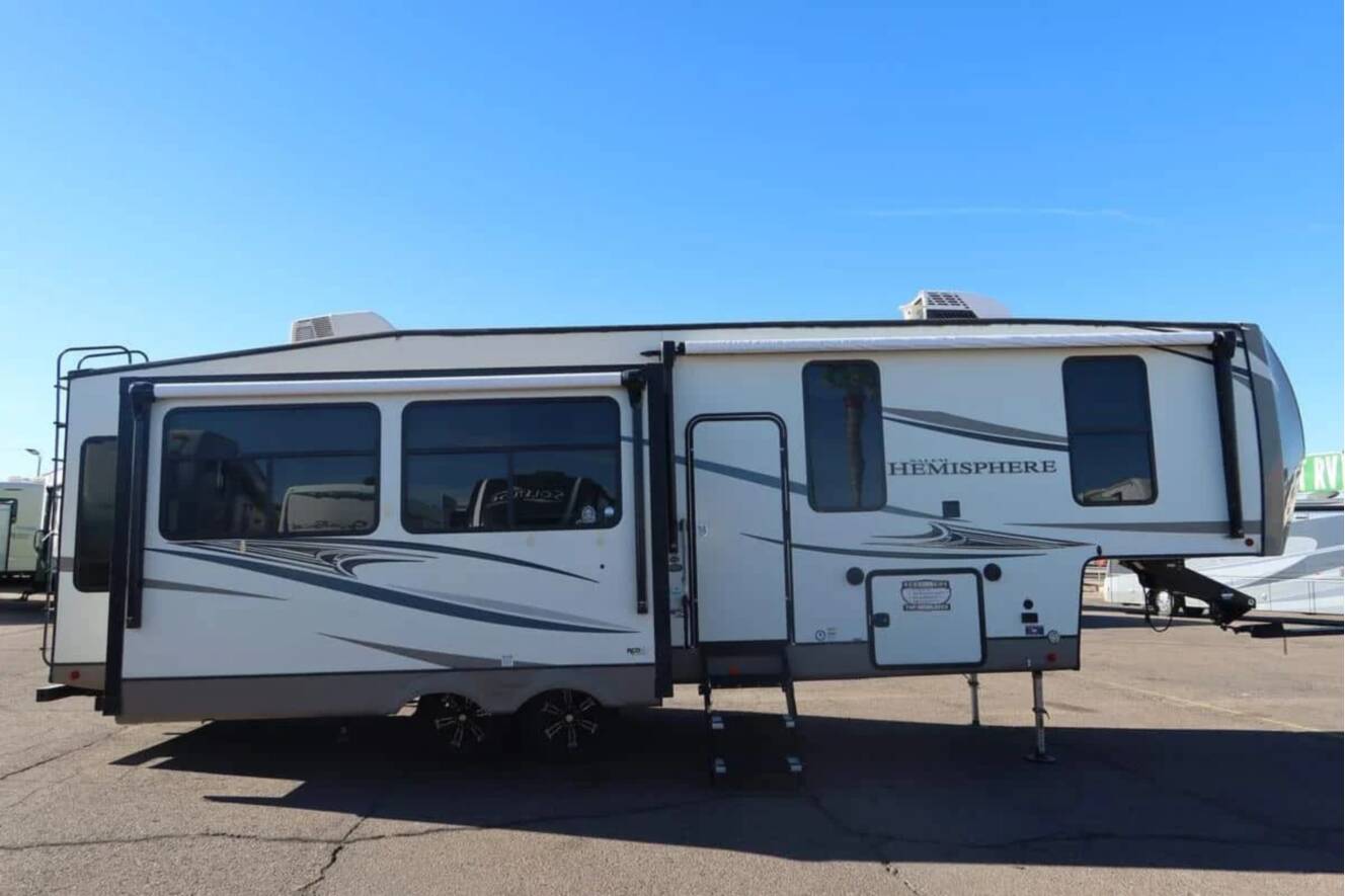 A photo of this 2021 Forest River SALEM HEMISPHERE 290RL