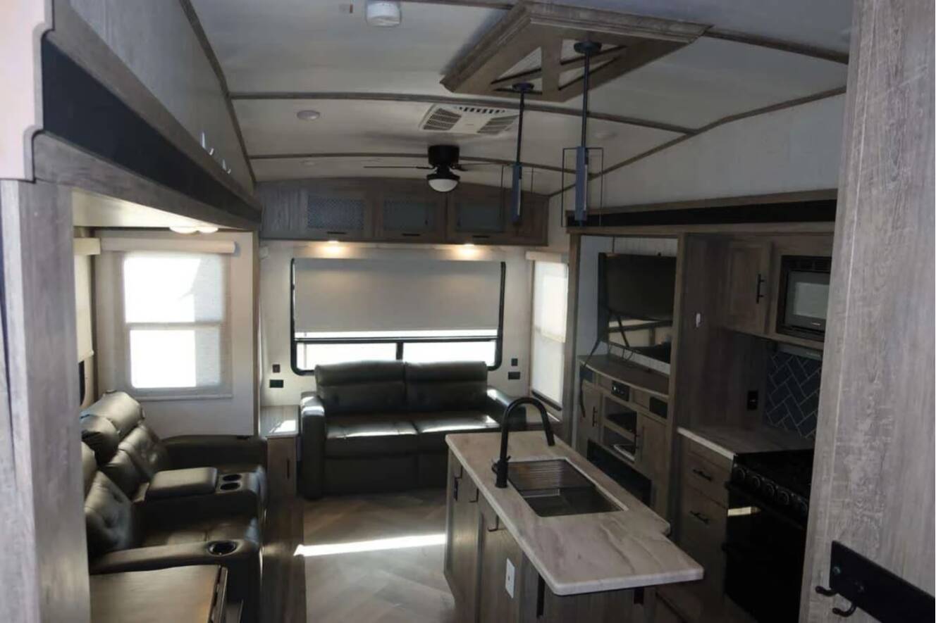 A photo of this 2021 Forest River SALEM HEMISPHERE 290RL