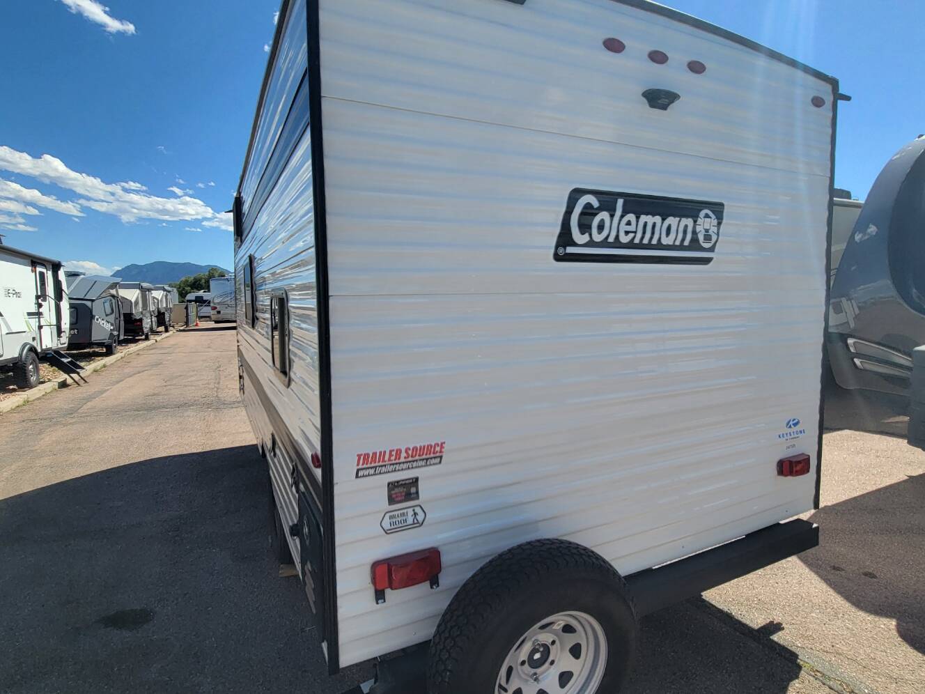A photo of this 2025 Keystone Coleman 17B
