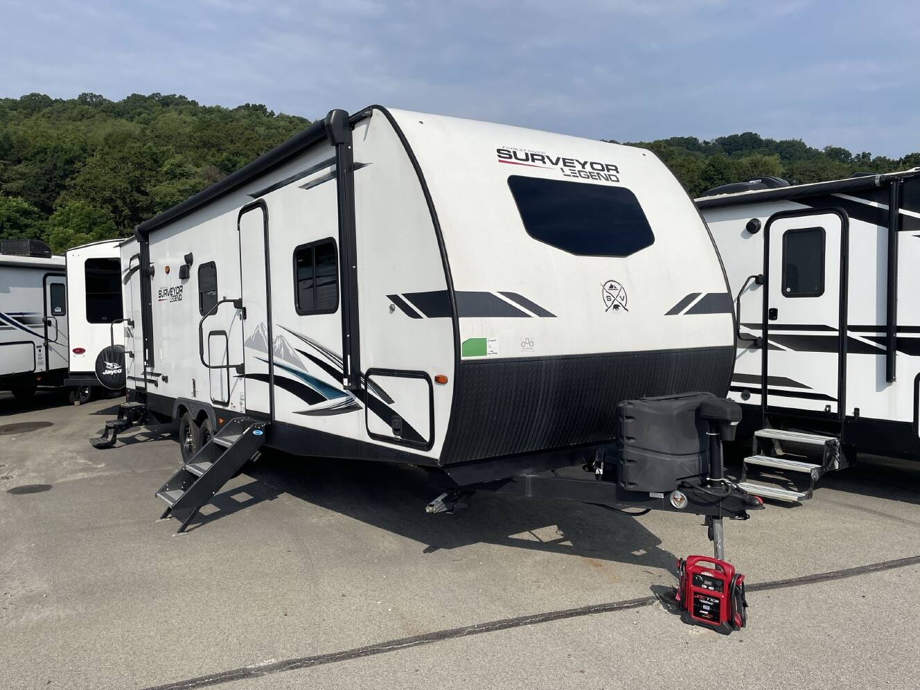 A photo of this 2022 Forest River SURVEYOR 276BHLE