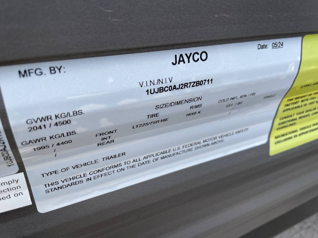 A photo of this 2024 Jayco JAY FLIGHT SLX BAJA 184BS