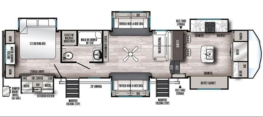 2019 Forest River SANDPIPER 38FKOK in sweetwater TX
