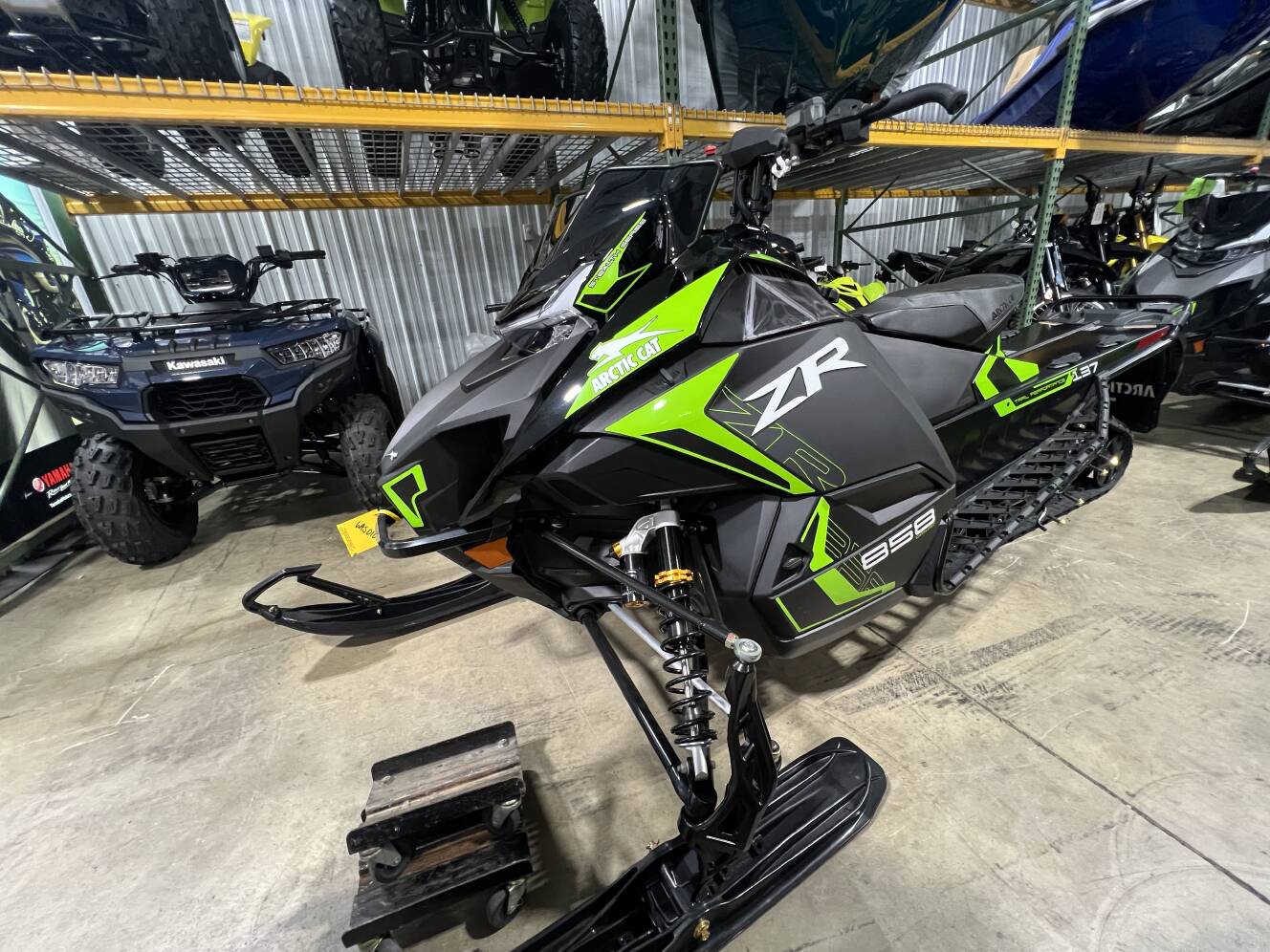 A photo of this 2026 Arctic Cat ZR 858 Sno Pro 137 ES (Sport Gauge)