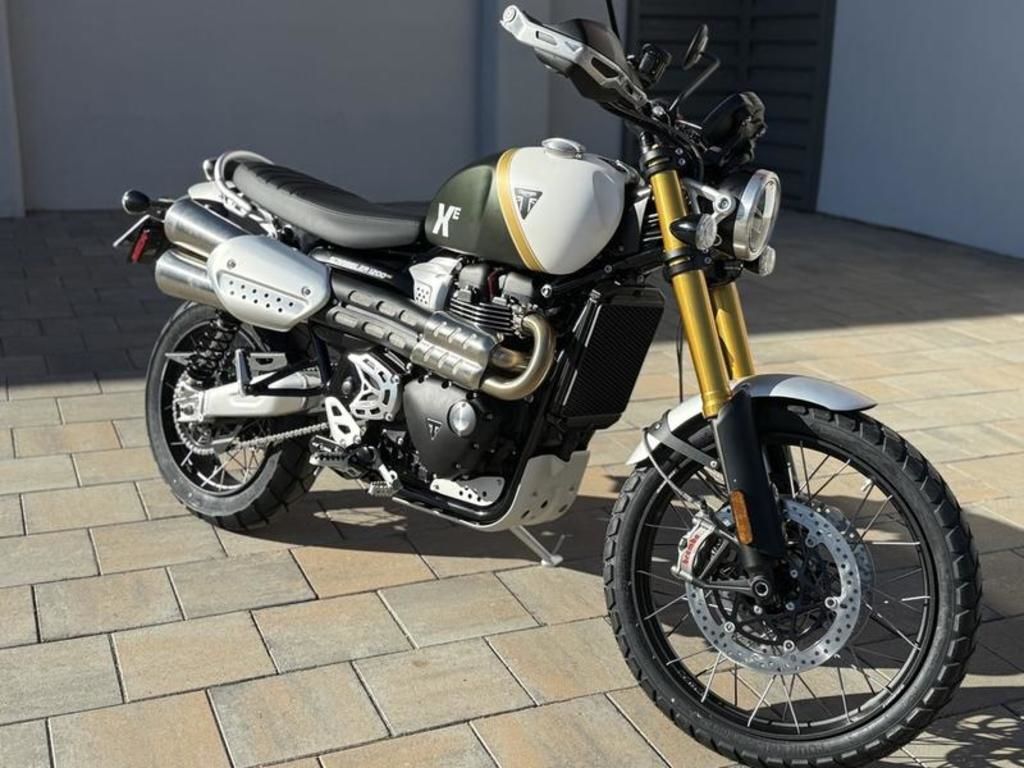 2026 Triumph Scrambler 1200 XE Matte khaki green XE in Romney, WV