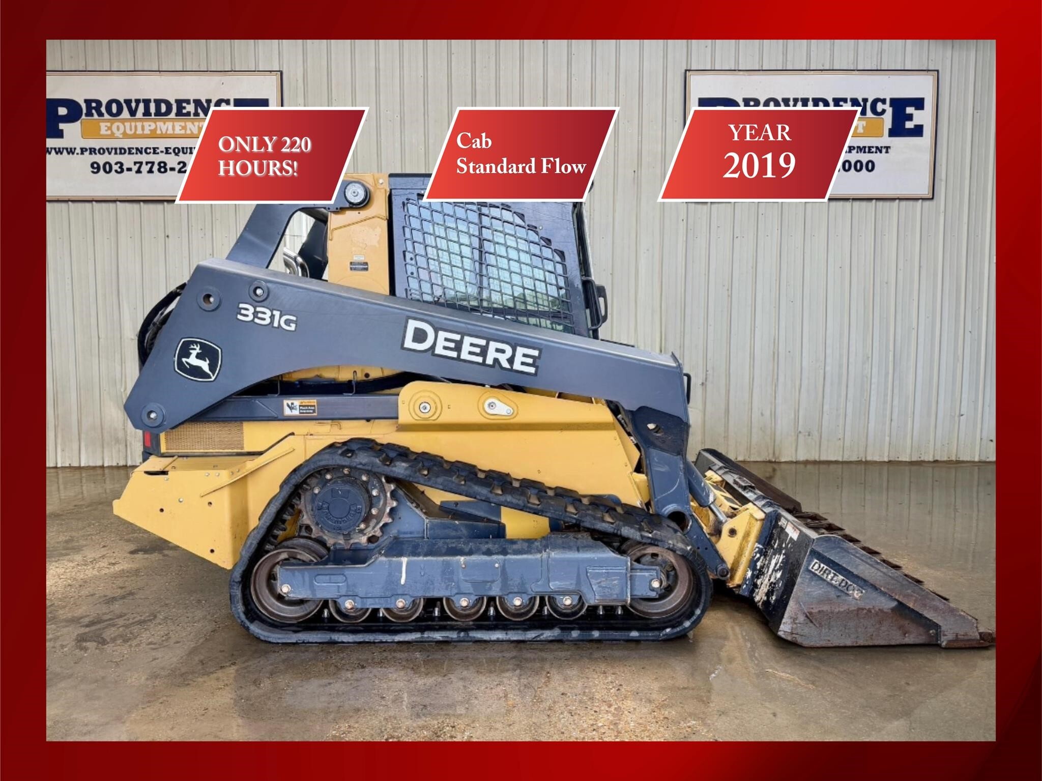 2019 DEERE 331G in Trinidad, TX