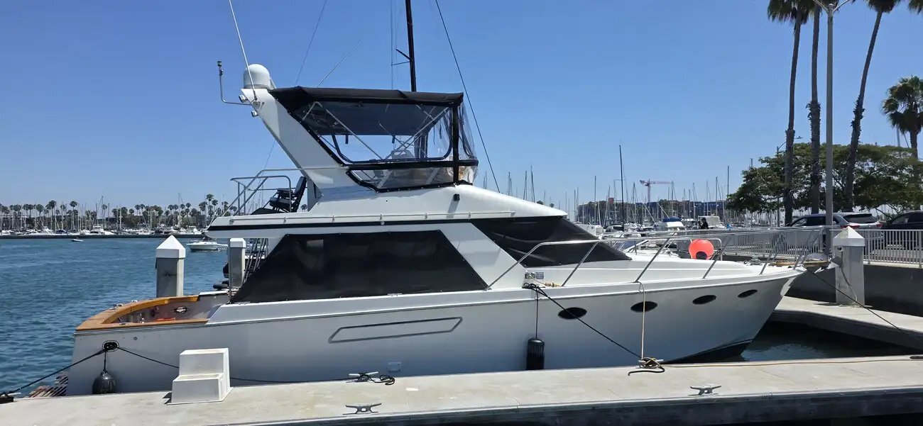 1987 Ocean Alexander 420 Sport Sedan in long beach CA