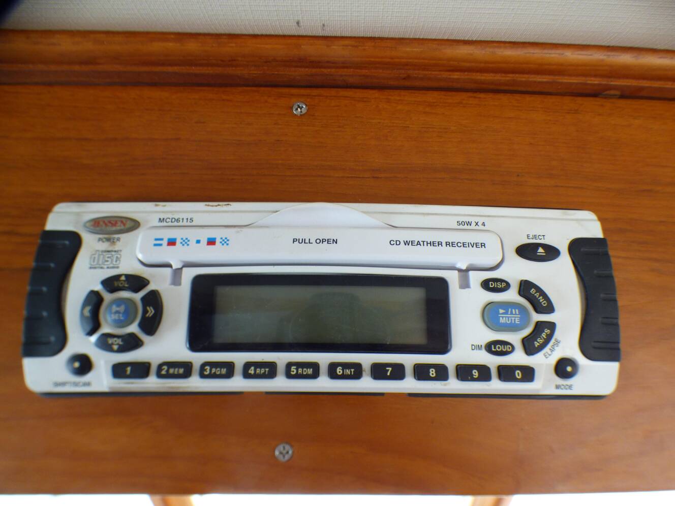 A photo of this 1984 Spindrift 39 ft. Aft Cabin Twin Diesel