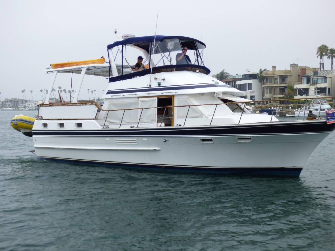 A photo of this 1984 Spindrift 39 ft. Aft Cabin Twin Diesel