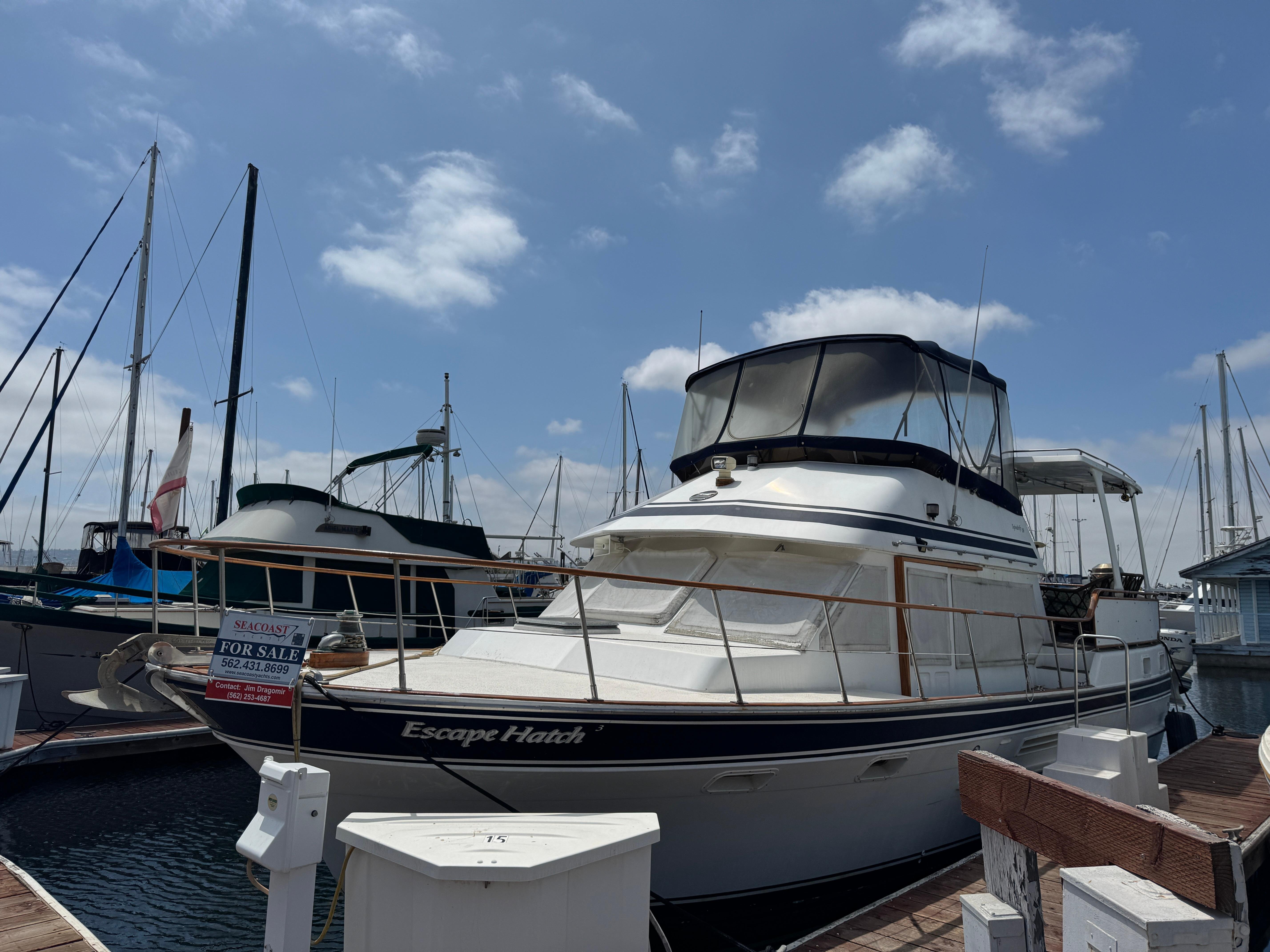 1984 Spindrift 39 ft. Aft Cabin Twin Diesel in wilmington CA