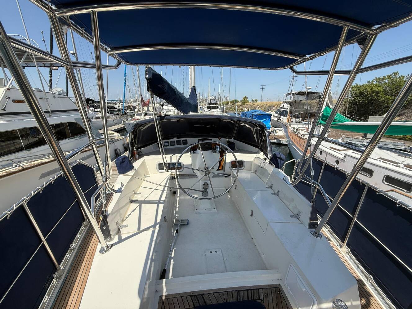A photo of this 1985 Nauticat 43