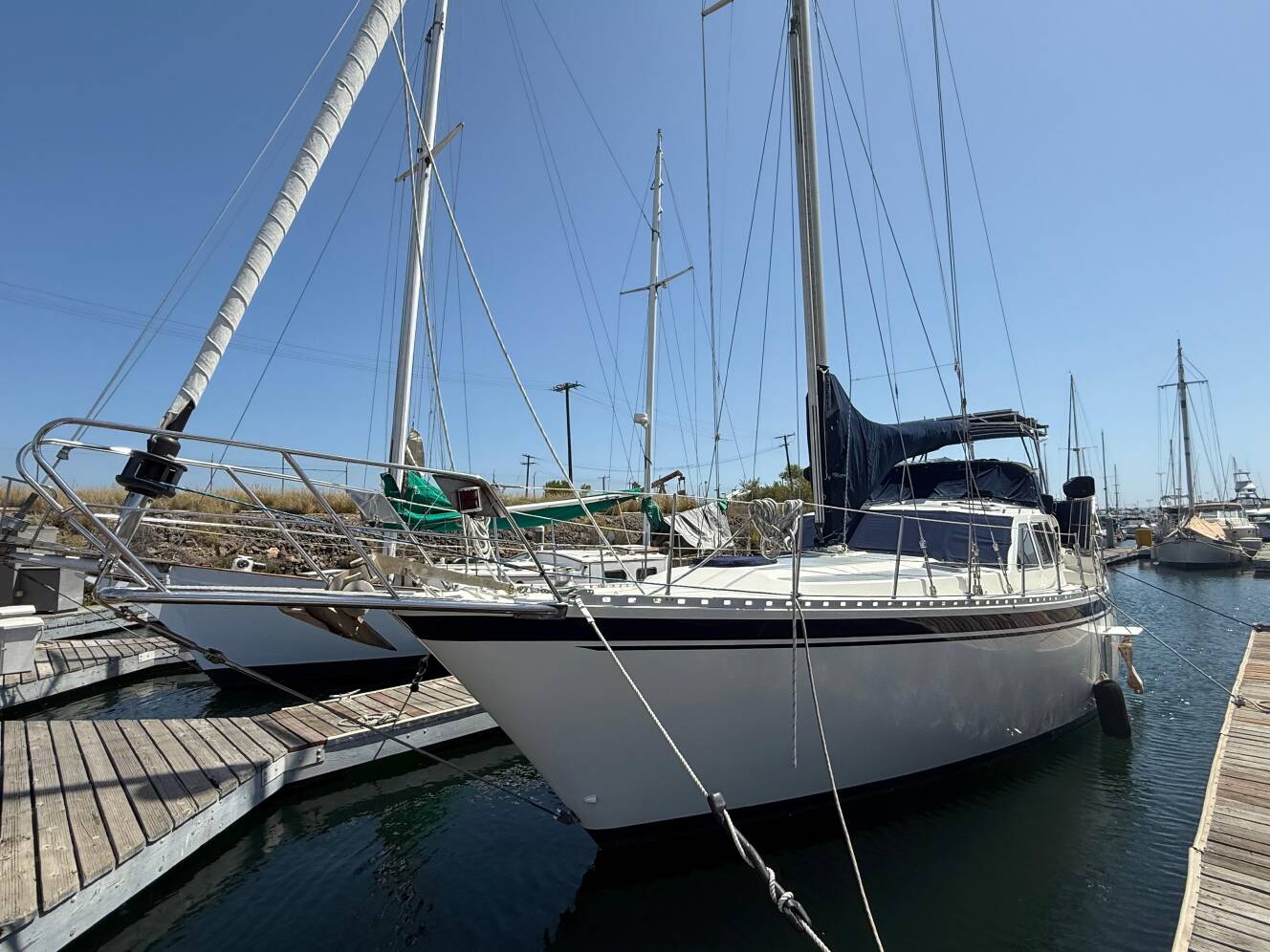 A photo of this 1985 Nauticat 43