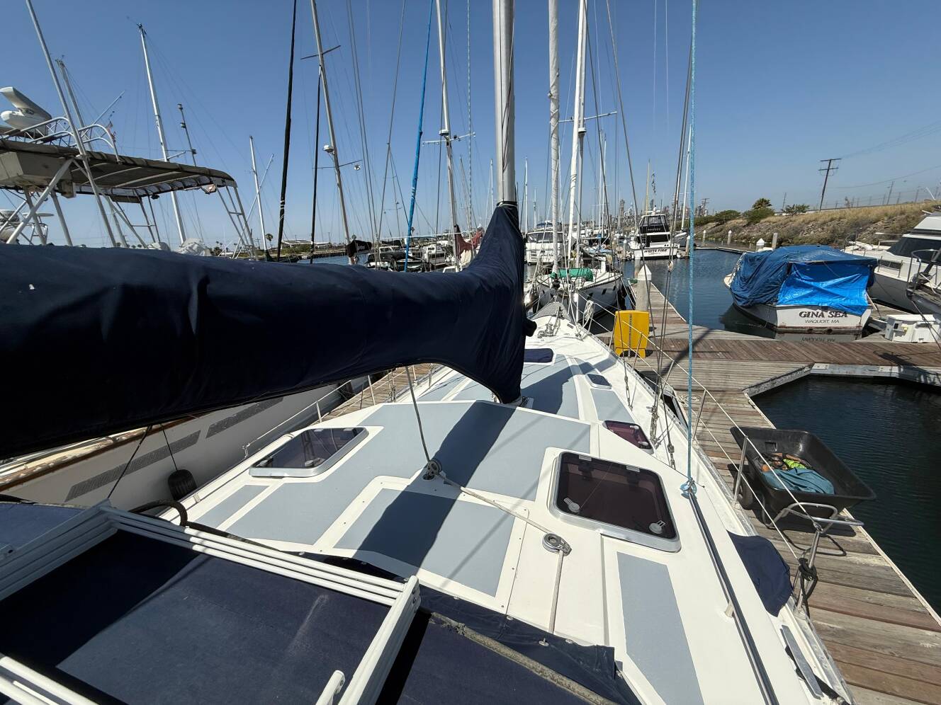 A photo of this 1985 Nauticat 43