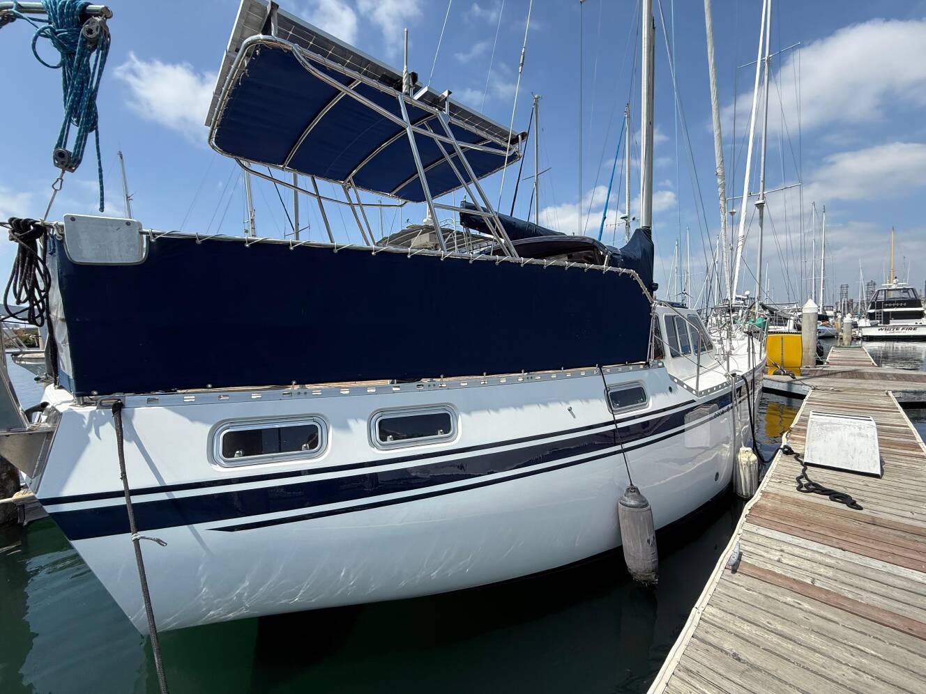 A photo of this 1985 Nauticat 43