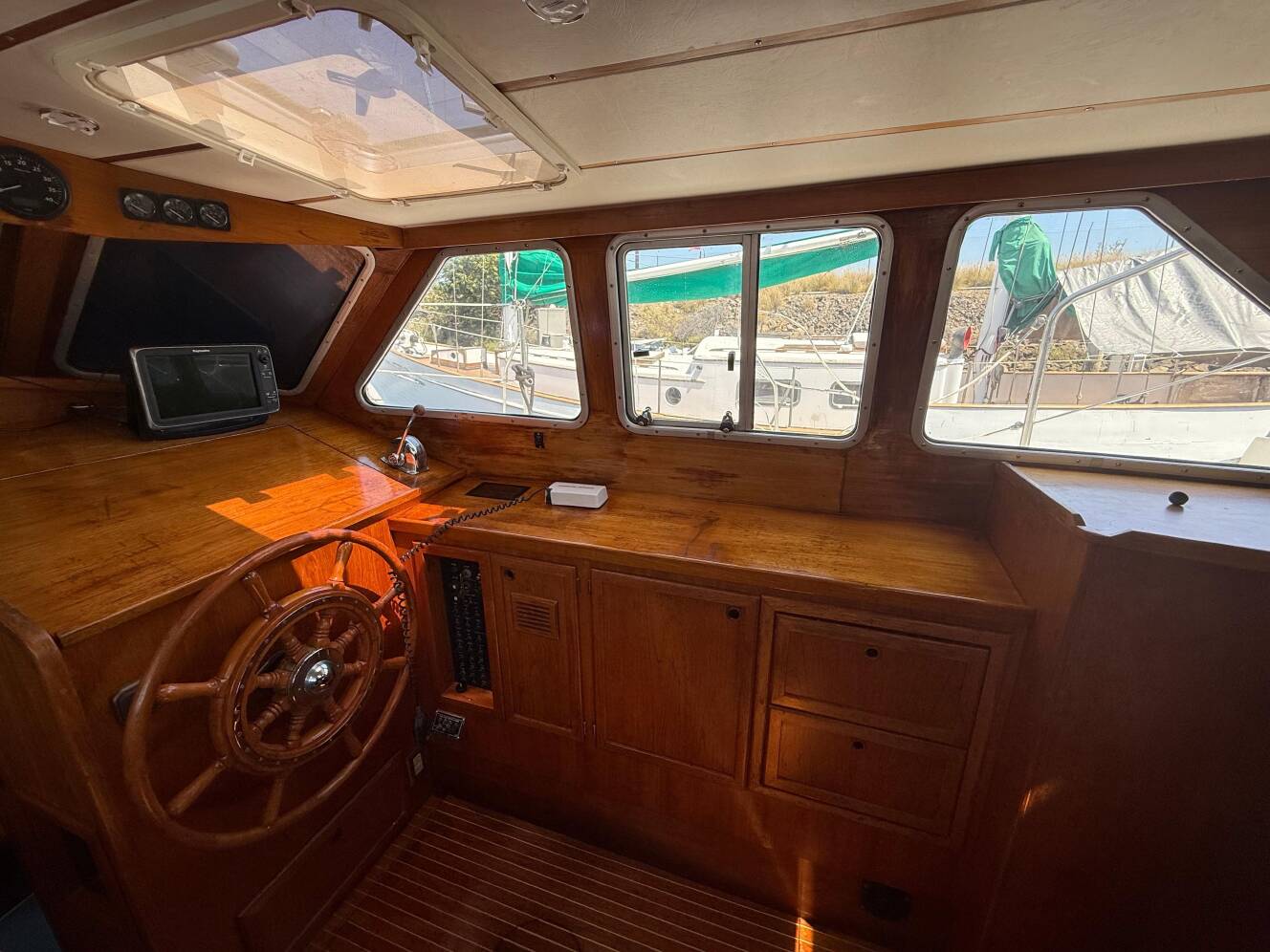 A photo of this 1985 Nauticat 43
