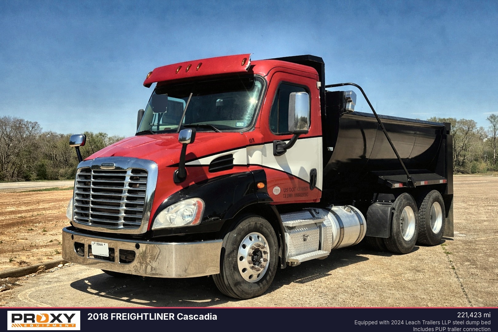 2018 FREIGHTLINER CASCADIA 113 in Dallas, TX