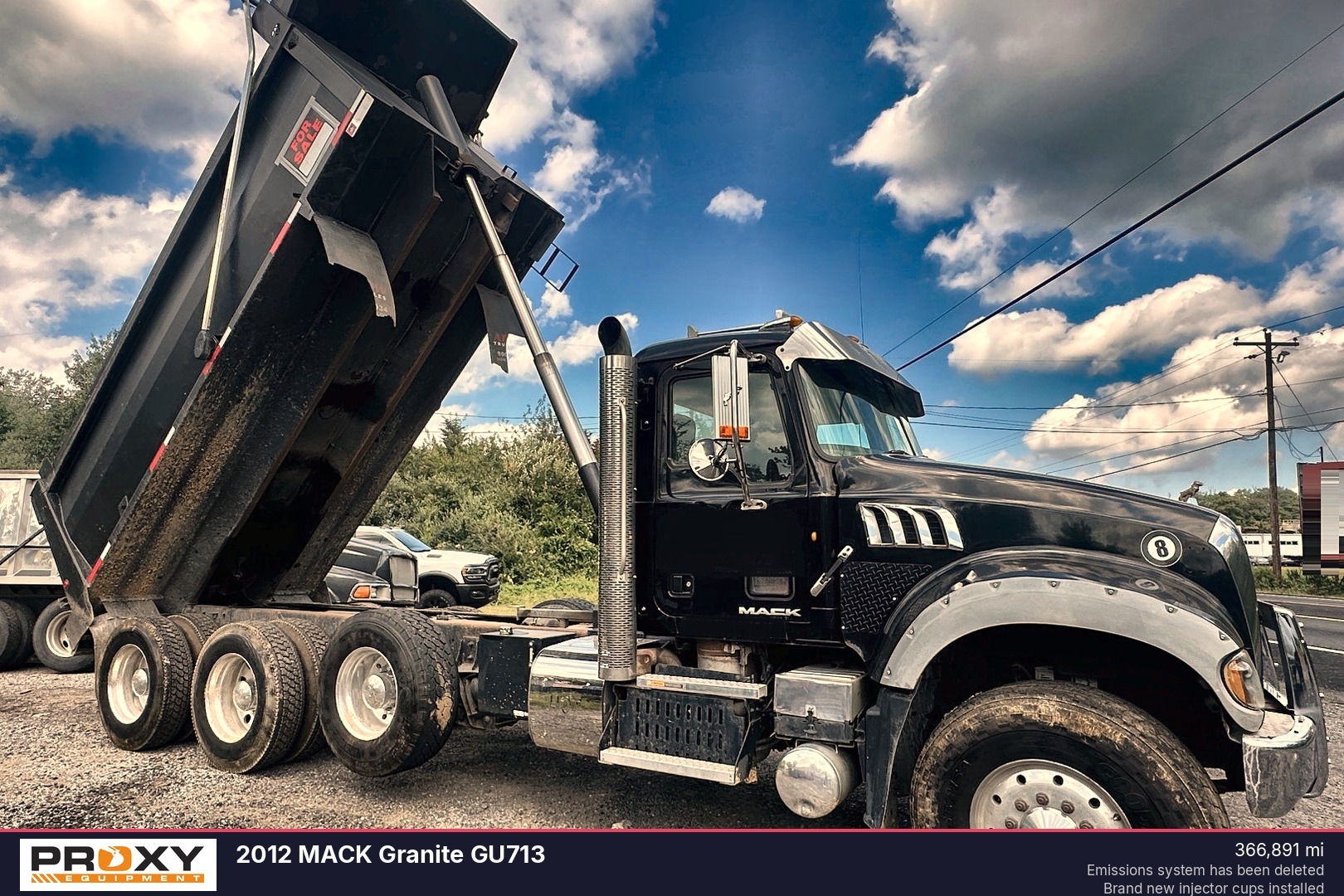2012 MACK Granite GU713 in Allentown, PA