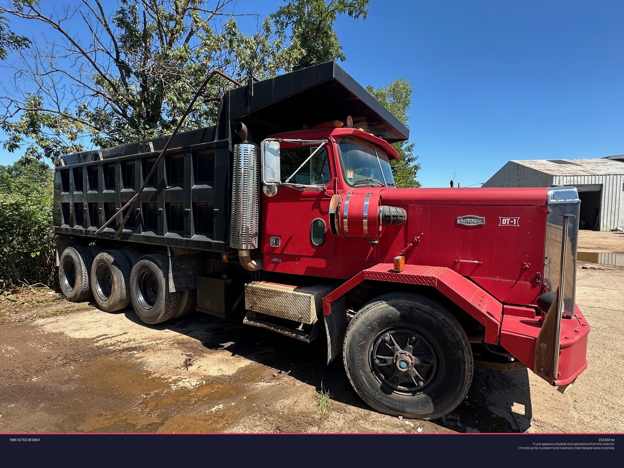 1986 AUTOCAR DK64 in Newark, NJ