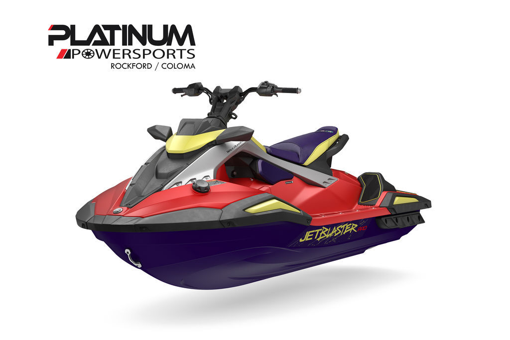 2026 Yamaha Waverunner JetBlaster PRO 3-Up Stand Up PWC boat