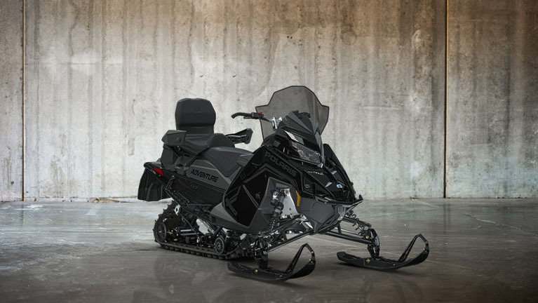 2027 Polaris 650 INDY Adventure 137 Gloss Black 1.35 ES 650 137 1.35 in adams center NY