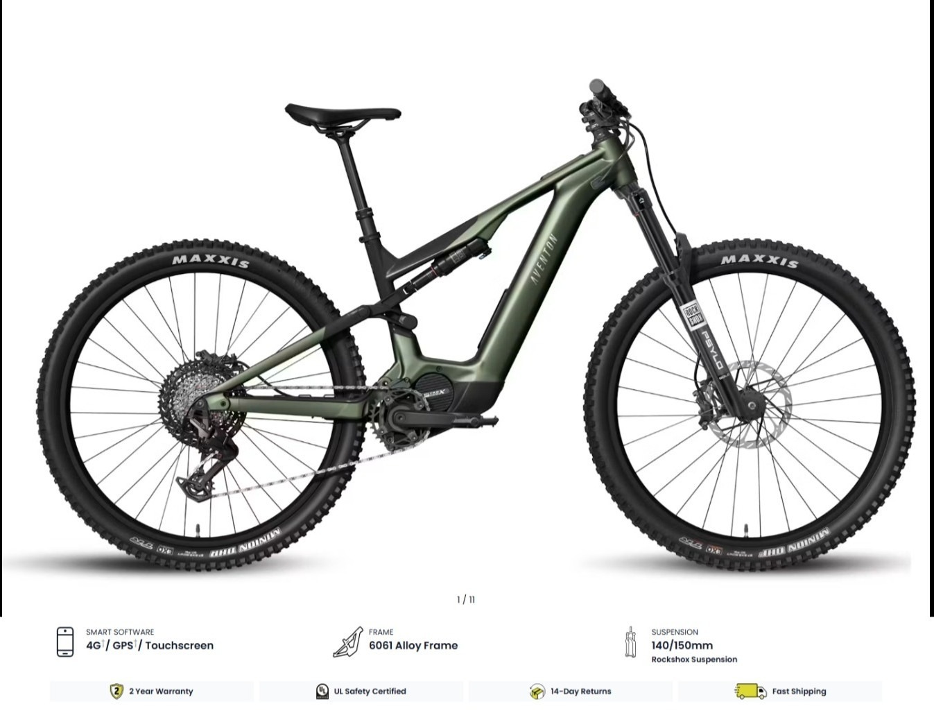 2026 Aventon CURRENT ADV EBIKE in Austin, TX