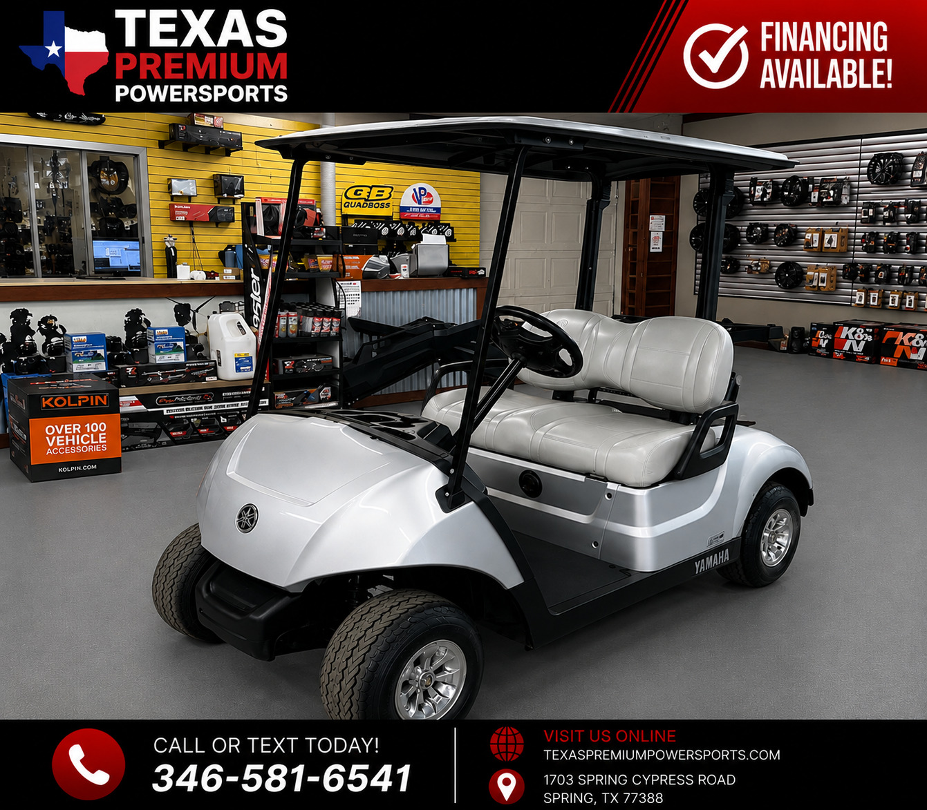 2022 Yamaha DRIVE 2 in spring TX