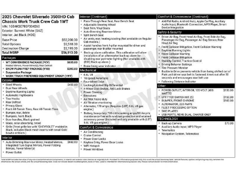 2025 CHEVROLET Silverado 3500
