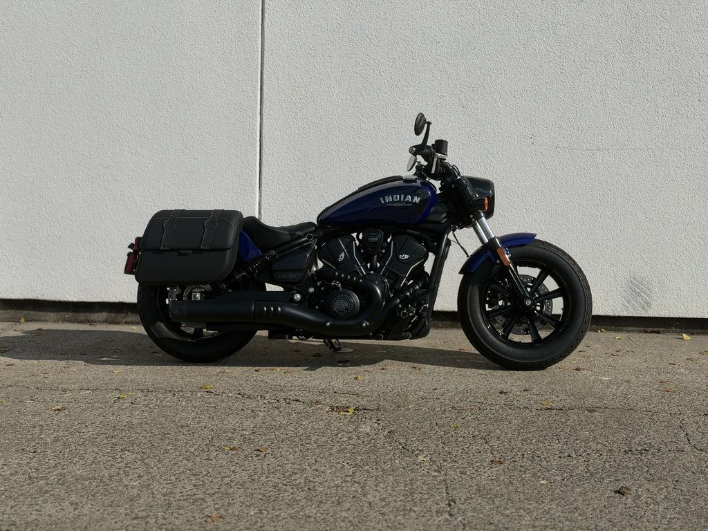 2025 Indian Scout Bobber Limited +Tech Spirit Blue Metallic LIMITED + TECH in Huntsville, AL