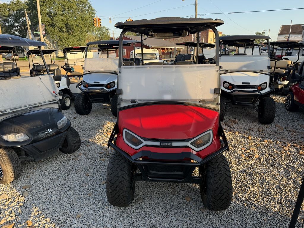 2026 E-Z-GO Express 6 Express Adventure ELiTE Lithium Flame Red in Strasburg, OH