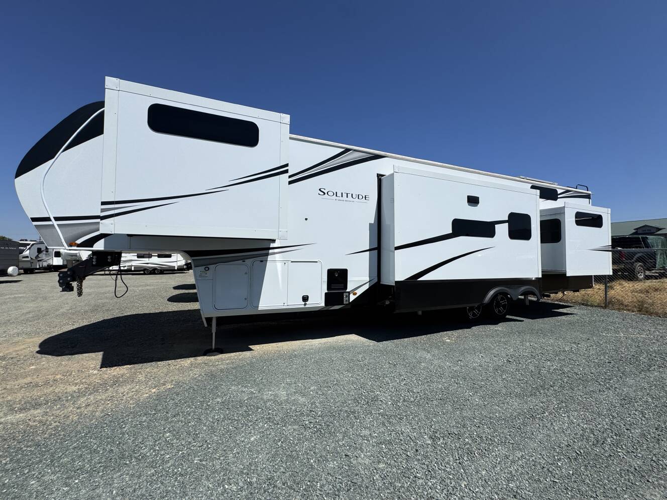 A photo of this 2025 Grand Design Solitude 391DL BASE