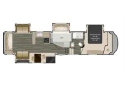 2018 Heartland 3712RDMB Gateway