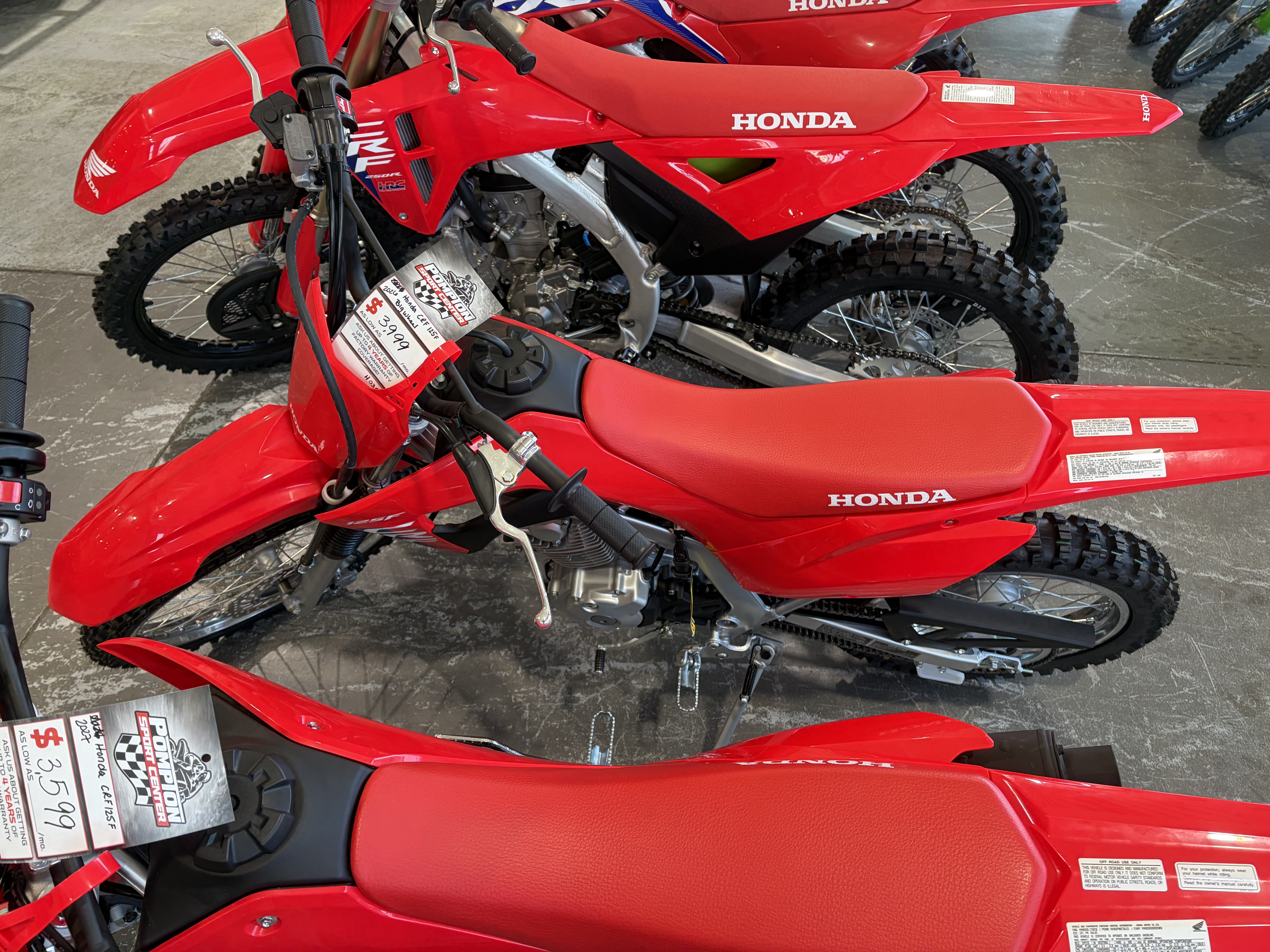 2026 Honda CRF 125F - Big Wheel 125F - BIG WHEEL in Pompton Plains, NJ