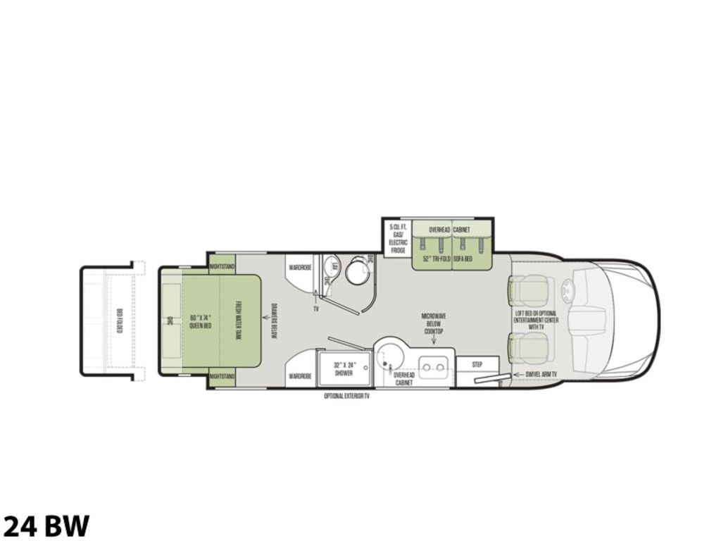 2018 Tiffin Motorhomes Wayfarer 24 BW in union gap WA