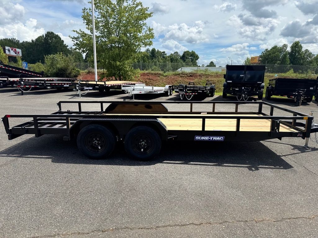 2026 Sure-Trac 7x18 TUBE TOP UTILITY 7K in lowell NC