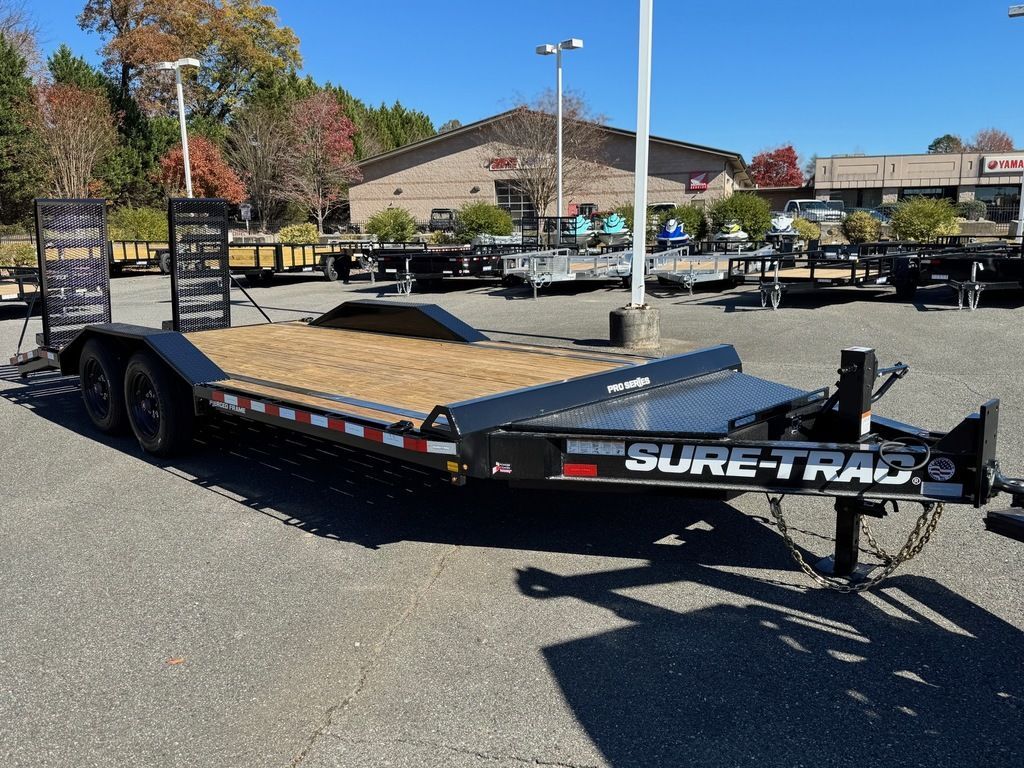 2026 Sure-Trac 8.5 x 20 (17+3) Pro Series Full Width Equipment 17.6K in lowell NC