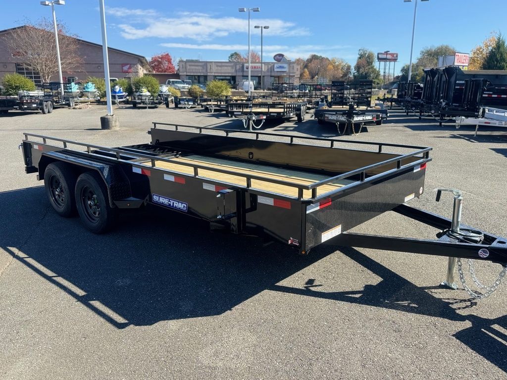 2026 Sure-Trac 7X16 STEEL HIGH SIDE UTILITY 7K in lowell NC